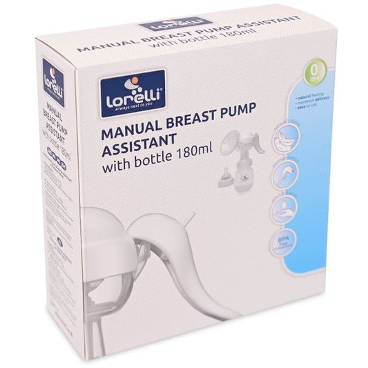 Borstkolf Handmatig Lorelli incl. Fles 180ml