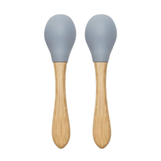 Lepels Lorelli Silicone Bamboo Naturel Grey  2-pack