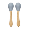 Lepels Lorelli Silicone Bamboo Naturel Grey  2-pack