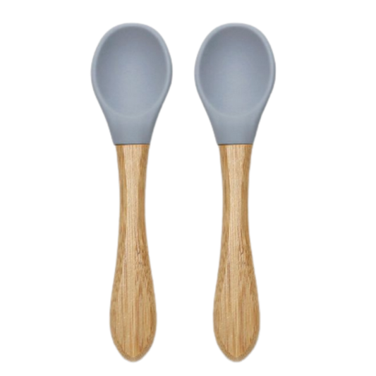 Lepels Lorelli Silicone Bamboo Naturel Grey  2-pack