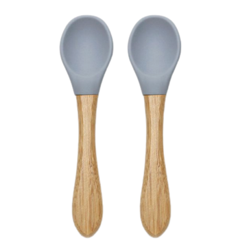 Lepels Lorelli Silicone Bamboo Naturel Grey  2-pack