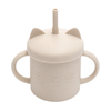 Eetset Lorelli Siliconen 4-delig Beige