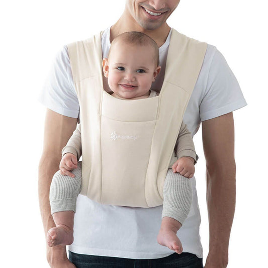 Buikdrager Ergobaby Embrace Soft Knit Cream