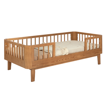 Peuterbed Novi Cleo (Ronde Hoek) 70x140 Beech