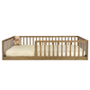 Peuterbed Colorfull Home Vloerbed 80x160 Amber Oak