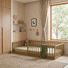 Peuterbed Colorfull Home Vloerbed 80x160 Amber Oak