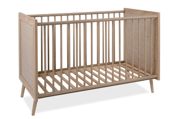 Ledikant Finori Bali Eiken/Riet Decor 70x140