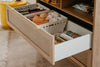 Commode Finori Bali Eiken/Riet Decor incl. Opzet