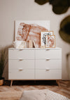 Commode Finori Göteborg 6-lades Wit