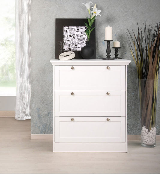 Commode Finori Landwood 3-lades Wit