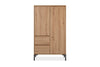 Kast Finori Korsika Highboard Artisian Oak 2-deurs