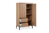 Kast Finori Korsika Highboard Artisian Oak 2-deurs