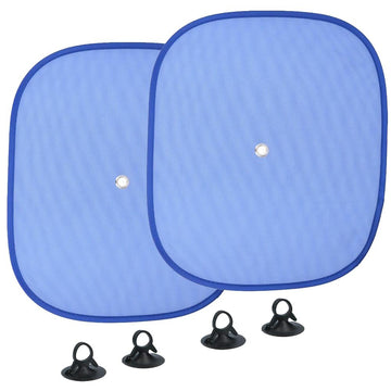 Zonnescherm Edco Pop-Out Blauw 2-pack