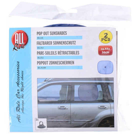 Zonnescherm Edco Pop-Out Blauw 2-pack