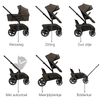 Kinderwagen The Jiffle Wagon 2+ Plus Oak