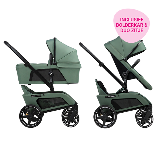 Kinderwagen The Jiffle Wagon 2+ Plus Pine