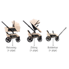 Kinderwagen The Jiffle Wagon 2+ Plus Clay