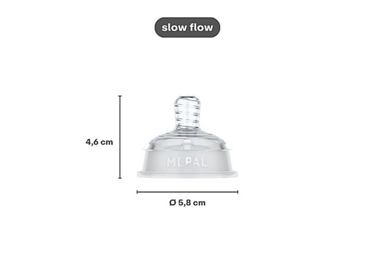 Flesspeen Mepal Mio Slow Flow 2st