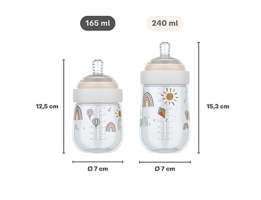 Babyfles Mepal x Little Dutch Mio 165ml Forest Friends