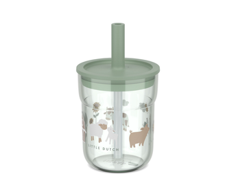Beker Mepal x Little Dutch Met Rietje 250ml Mio Little Farm
