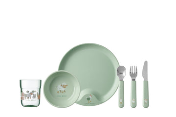 Eetset Mepal x Little Dutch Mio Little Farm 6-delig