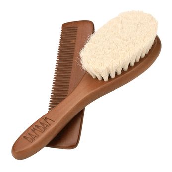 Geschenkset BamBam Borstel & Kam Donker Hout