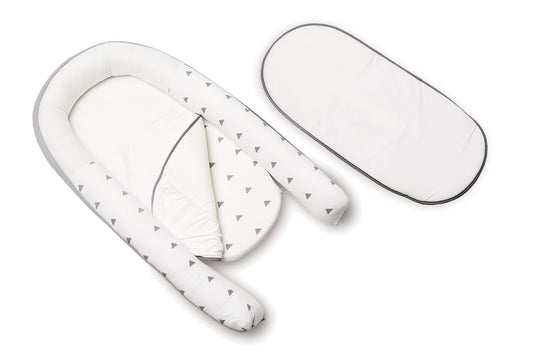 Inleg Babynest Doomoo Cocoon Pad White