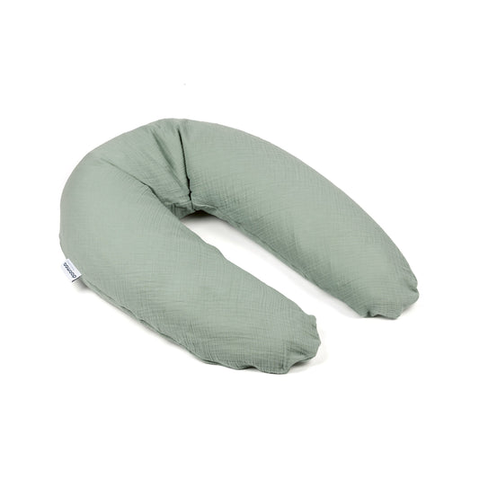 Voedingskussen / Zwangerschapskussen Doomoo Comfy Big Tetra Green