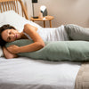 Voedingskussen / Zwangerschapskussen Doomoo Comfy Big Tetra Green