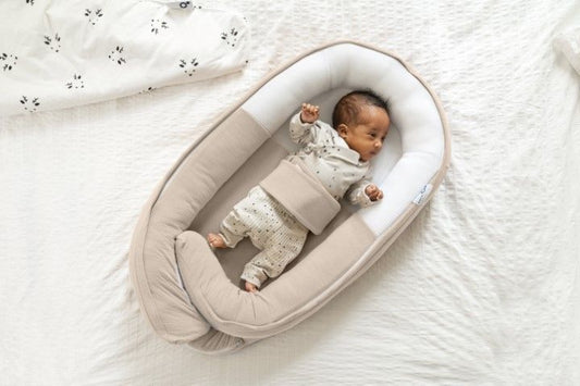 Babynest Doomoo Cocoon Tetra Jersey Sand