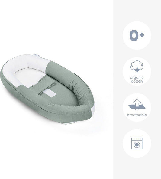 Babynest Doomoo Cocoon Tetra Jersey Green