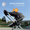 Zonnescherm Shadie voor Buggy & Kinderwagen Titanium Baby Smart Deluxe