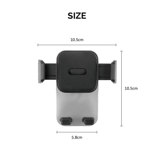 Telefoonhouder Titanium Baby Smart All Black