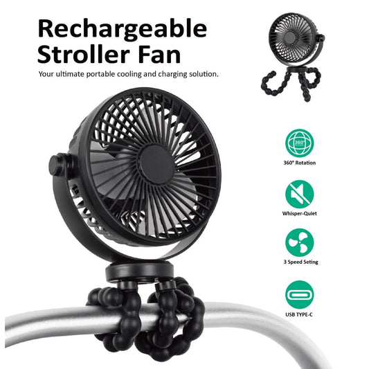 Ventilator Titanium Baby Smart All Black