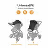 Zonnescherm Buggy & Kinderwagen Titanium Baby Shadie Bruin