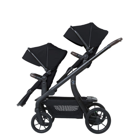 Duo Kinderwagen Titanium Baby Solid Pollux Lush Black