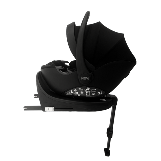 Autostoel Novi Jacky Pro 360° V2 I-Size Basic Black & Base