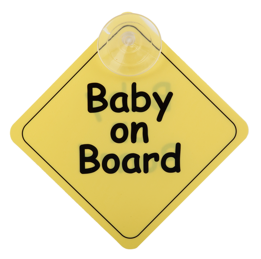 Bordje Autocomfort Baby On Board met Zuignap 2 stuks
