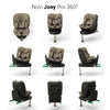 Autostoel Novi Joey Pro 360° Dark Taupe