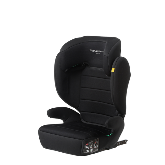 Autostoel Titanium Baby Smart Lucky 100 - 150 CM I-Size Isofix All Black