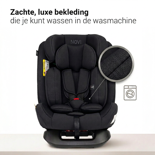 Autostoel Novi Lucas Premium I-Size Black
