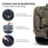 Autostoel Novi Goliath Premium I-Size Rotation Dark Taupe