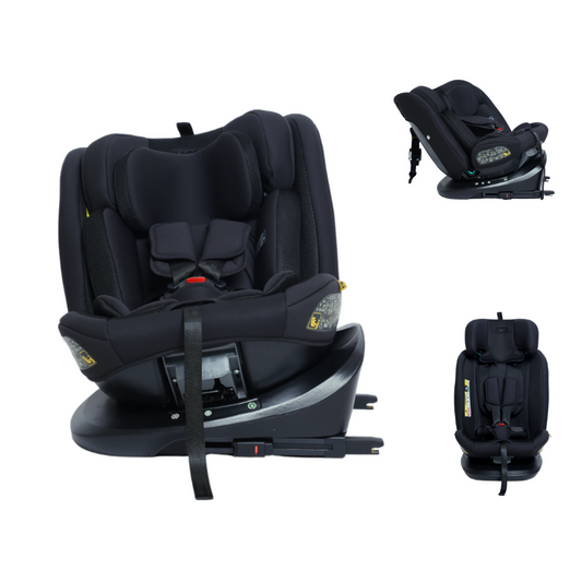 Autostoel Novi Goliath Go 360° I-Size Black/Mesh 40-150 cm