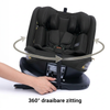 Autostoel Novi Goliath Go 360° I-Size Black/Mesh 40-150 cm