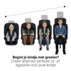 Autostoel Novi Goliath Go 360° I-Size Black/Mesh 40-150 cm