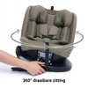 Autostoel Novi Goliath Go I-Size Rotation Taupe/Mesh