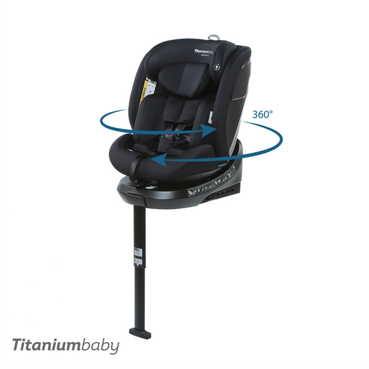 Autostoel Titanium Baby Smart Nitro Evo Black