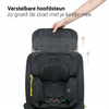 Autostoel Novi David Go I-Size 360° Black Mesh