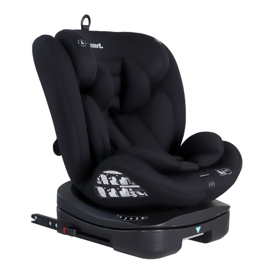 Autostoel SMRT. Rock 360° I-Size All Black