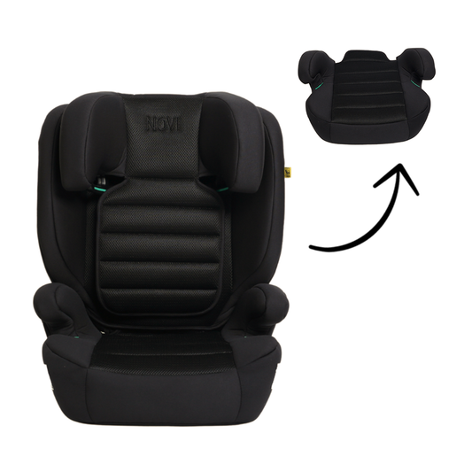 Autostoel Novi James Go I-Size Isofix Black/Mesh